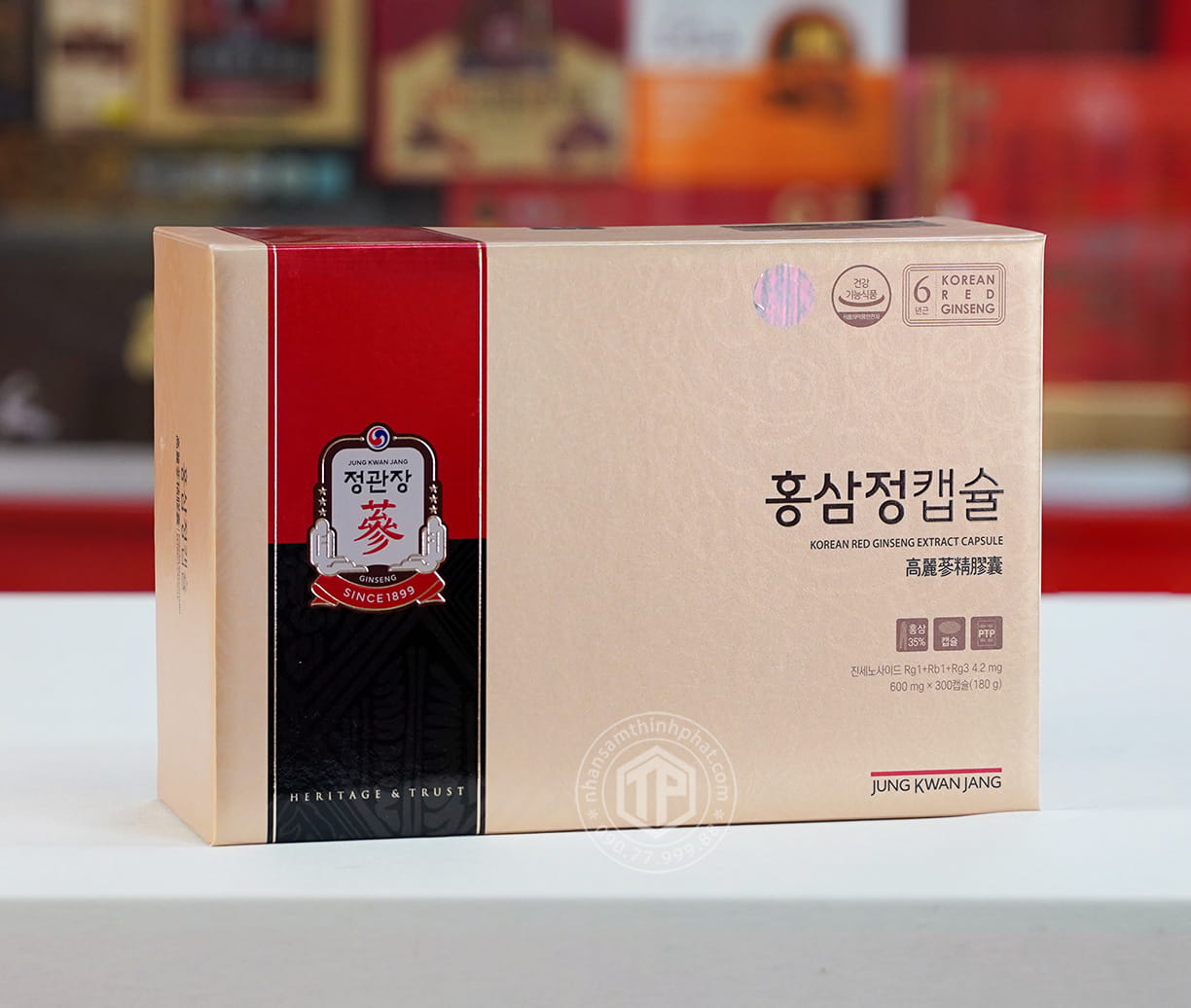 Viên Hồng Sâm Hàn Quốc Cao Cấp KGC Jung Kwan Jang 2 hộp x 150 Viên
