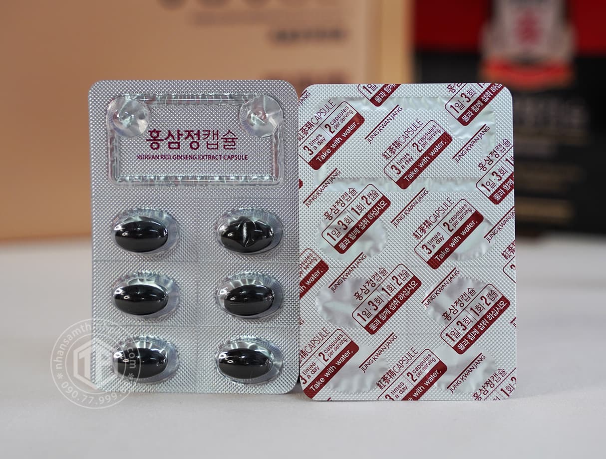 Viên Hồng Sâm Hàn Quốc Cao Cấp KGC Jung Kwan Jang 2 hộp x 150 Viên