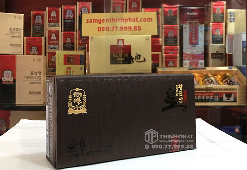 Viên hồng sâm linh đan Chính phủ Hàn Quốc Jung Kwan Jang KGC hộp 3 viên Viên hồng sâm linh đan Chính phủ Hàn Quốc Jung Kwan Jang KGC hộp 3 viên