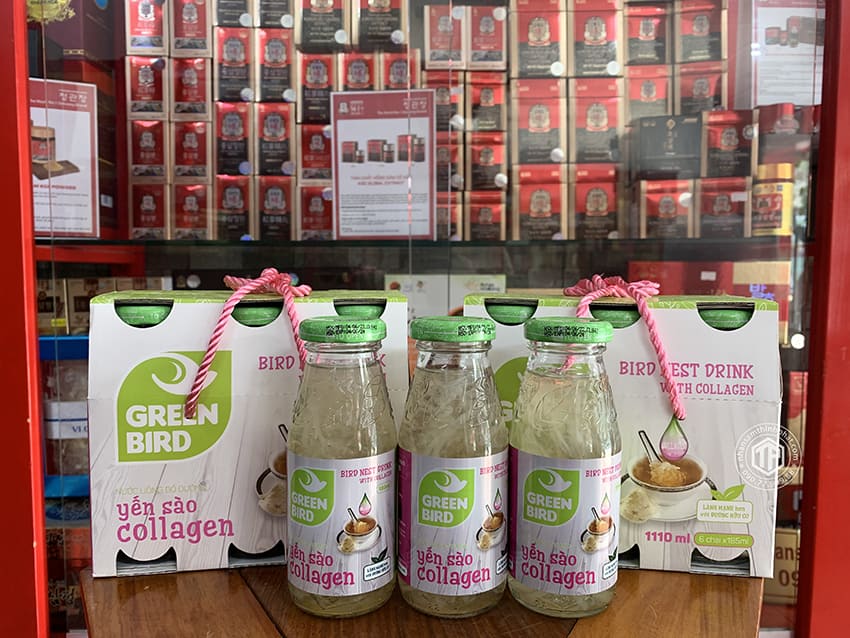 Yến sào collagen combo 12 chai