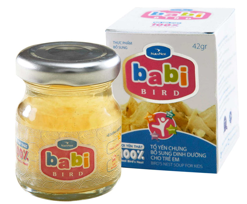Yến sào cao cấp cho trẻ em Babi Bird 5 tặng 1 Yến sào cao cấp cho trẻ em Babi Bird 5 tặng 1
