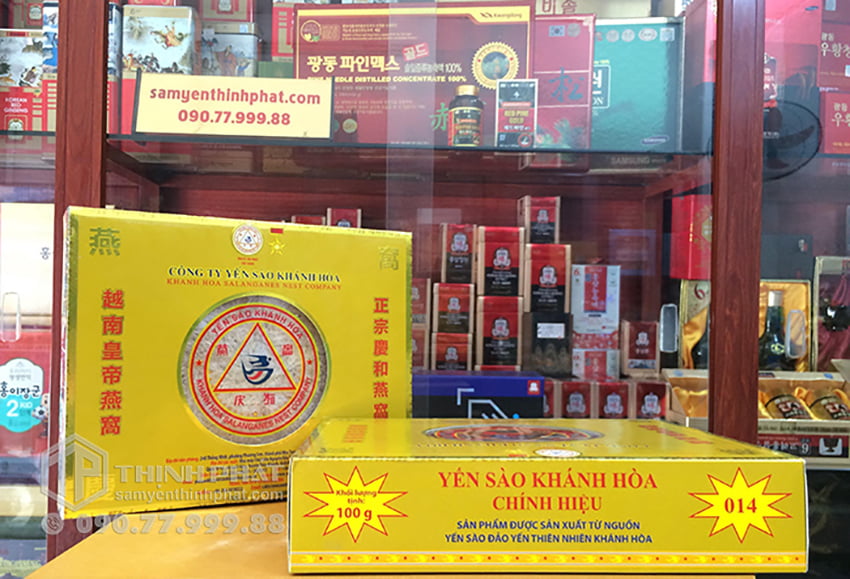 Tổ Yến Sào Khánh Hòa yến đảo làm sạch 100g - 014