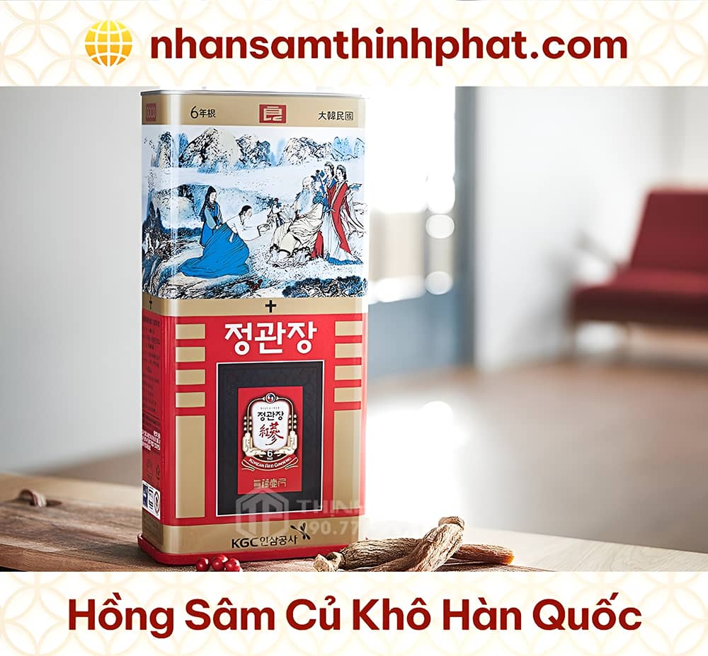 Hồng sâm củ khô