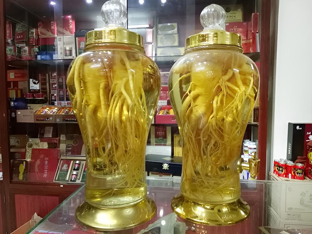 Dược tửu nhân sâm tốt cho sức khỏe nam giới