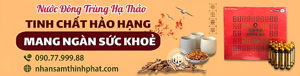 Nước đông trùng hạ thảo. Tinh chất hảo hạng mang ngàn sức khỏe