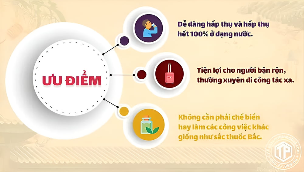 Ưu điểm nước đông trùng hạ thảo