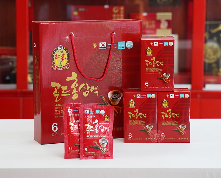Nước hồng sâm 6 năm Korea Red Ginseng Drink Sobek chính hãng Hàn Quốc Nước hồng sâm 6 năm Korea Red Ginseng Drink Sobek chính hãng Hàn Quốc