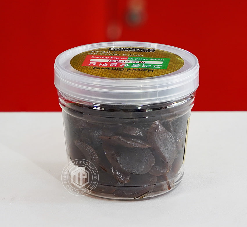 Sâm lát tẩm mật ong Hàn Quốc hộp 200g