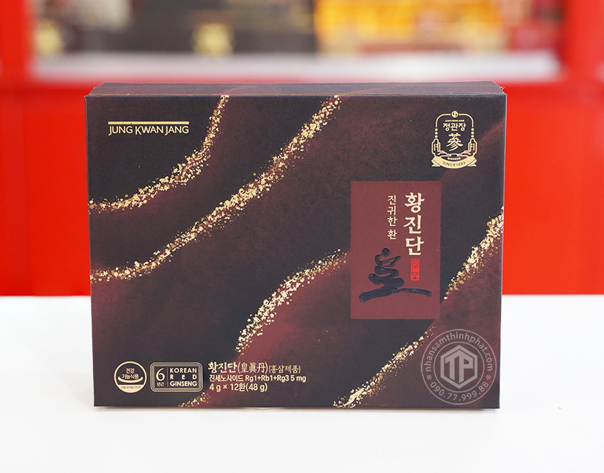 Hồng sâm linh đan KGC Hwangjidan Jung Kwan Jang 12 viên