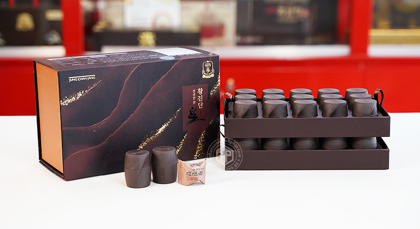 Viên hồng sâm linh đan Chính phủ Hàn Quốc Jung Kwan Jang KGC hộp 30 viên Viên hồng sâm linh đan Chính phủ Hàn Quốc Jung Kwan Jang KGC hộp 30 viên