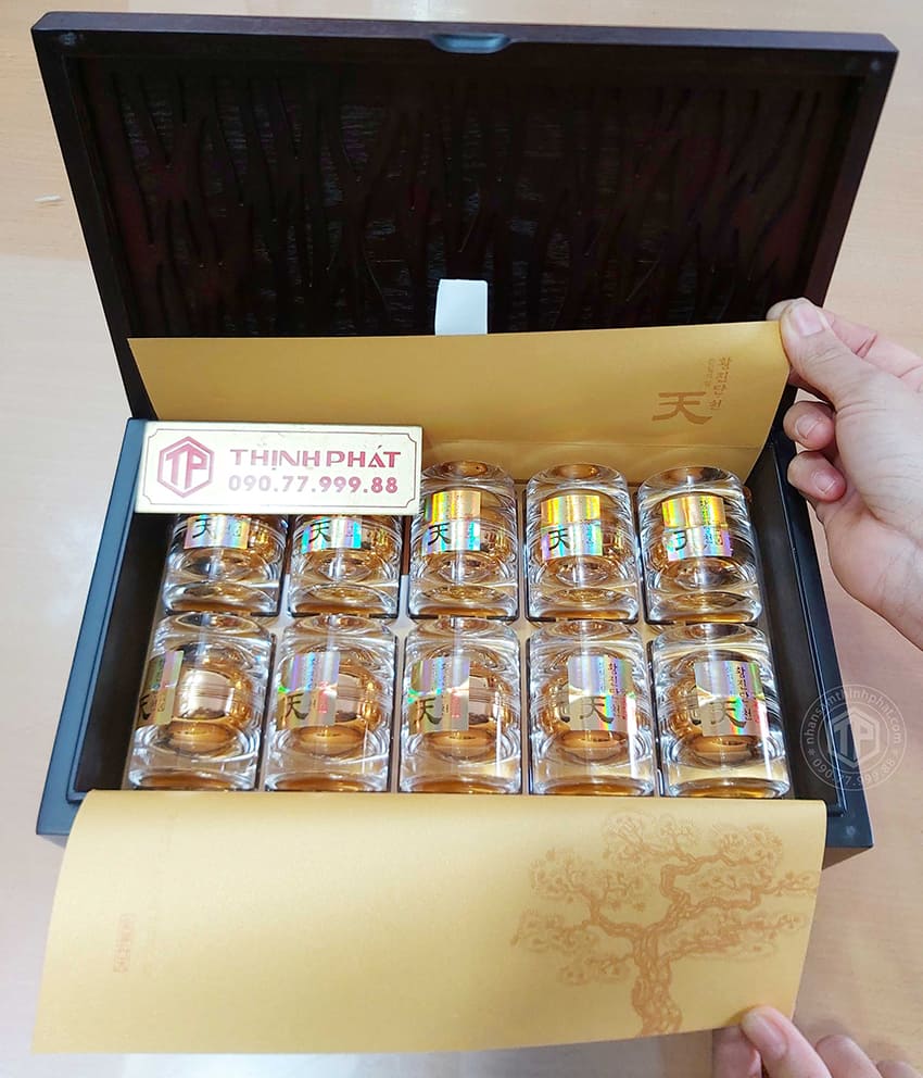 Viên thiên sâm chính phủ KGC thượng hạng hộp 20 viên Viên thiên sâm chính phủ KGC thượng hạng hộp 20 viên