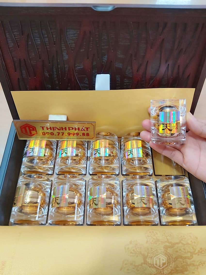 Viên thiên sâm chính phủ KGC thượng hạng hộp 20 viên Viên thiên sâm chính phủ KGC thượng hạng hộp 20 viên