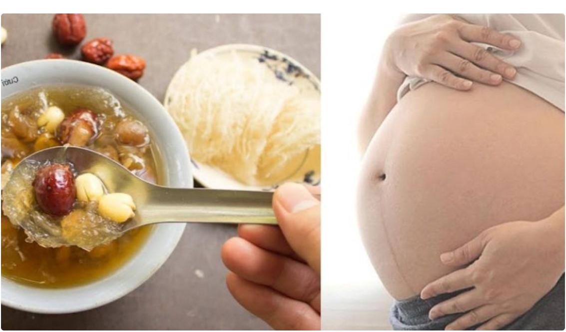 Thai phụ có thể bổ sung các dưỡng chất từ yến sào từ tháng thứ 4 của thai kỳ