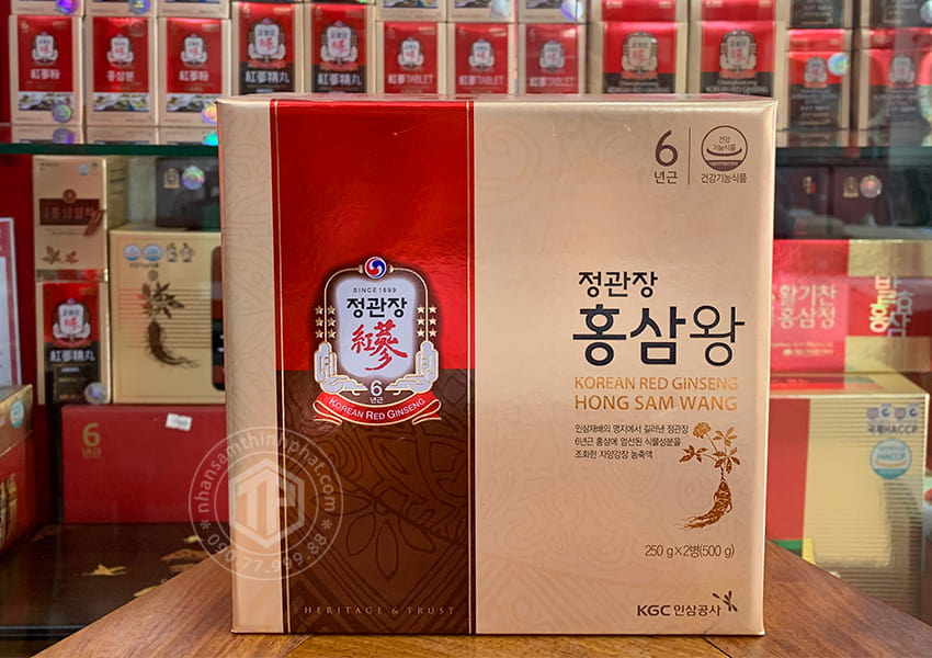 Cao hồng sâm Chính phủ Hàn Quốc cao cấp KGC Jung Kwan Jang hộp 2 lọ 250g