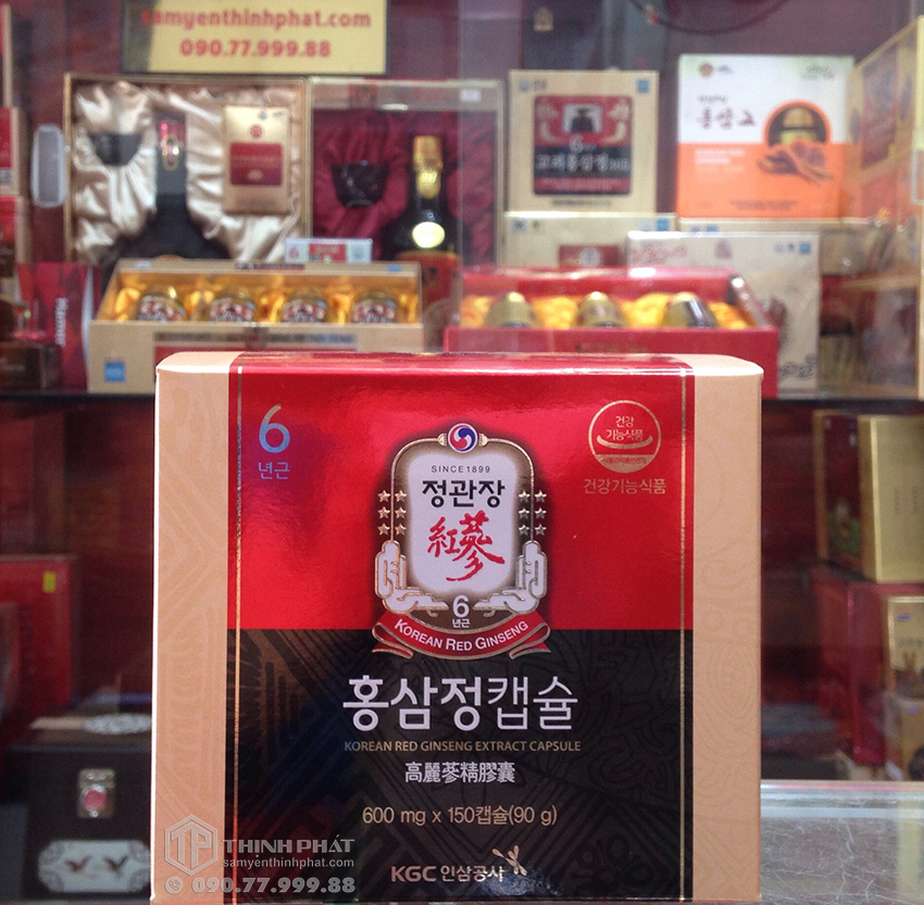 Viên hồng sâm Hàn Quốc cao cấp KGC Jung Kwan Jang hộp 150 viên