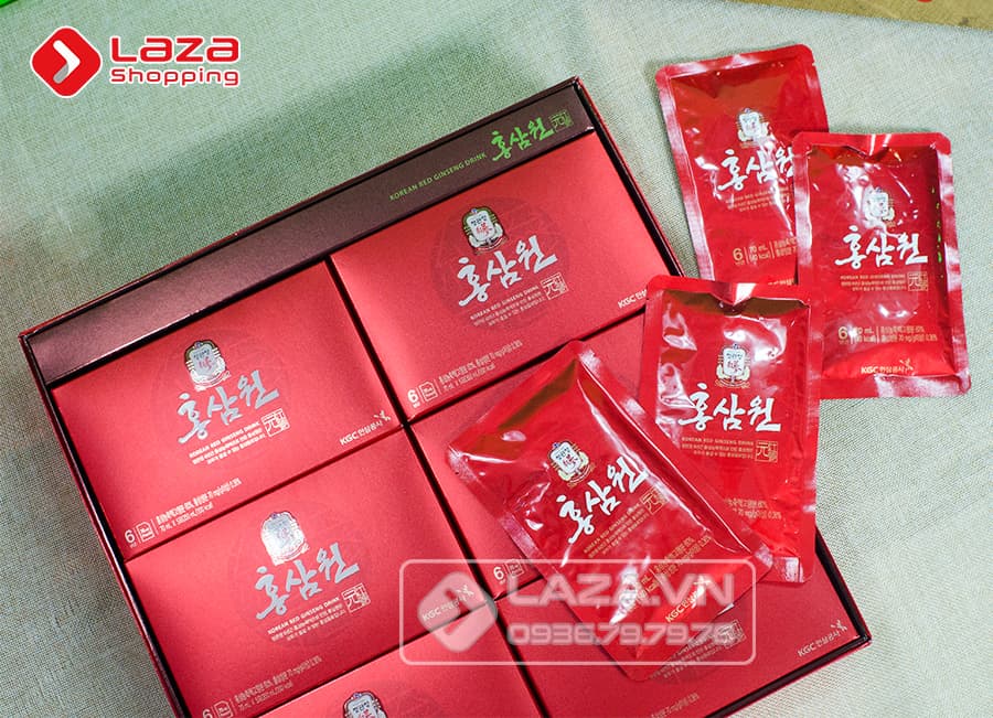 Nước hồng sâm Won cao cấp KGC sâm Chính phủ Hàn Quốc Jung Kwan Jang hộp 30 gói